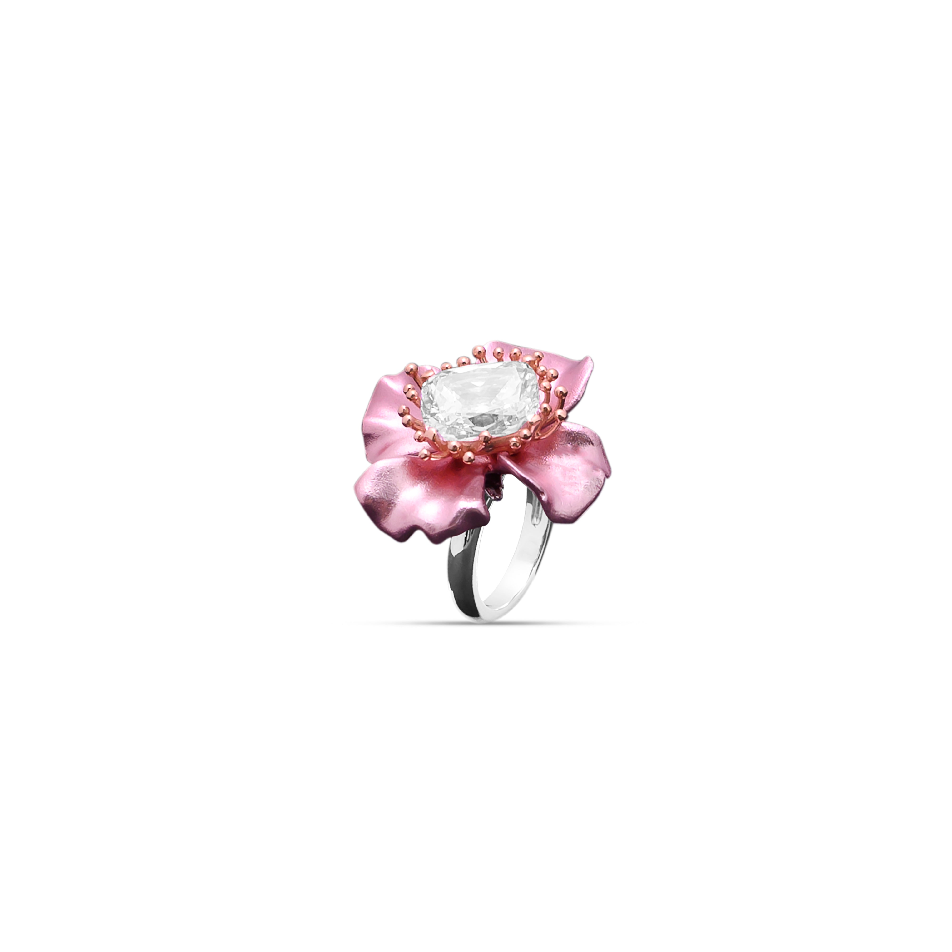 Celestial Bloom Cocktail Ring