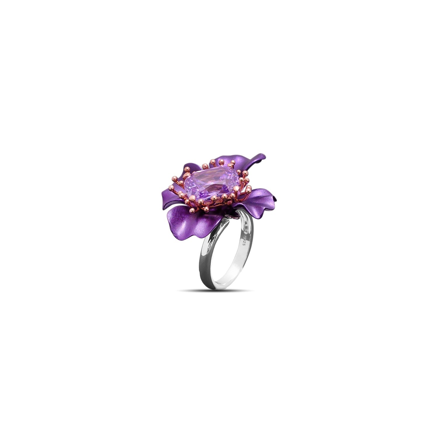 Celestial Bloom Cocktail Ring