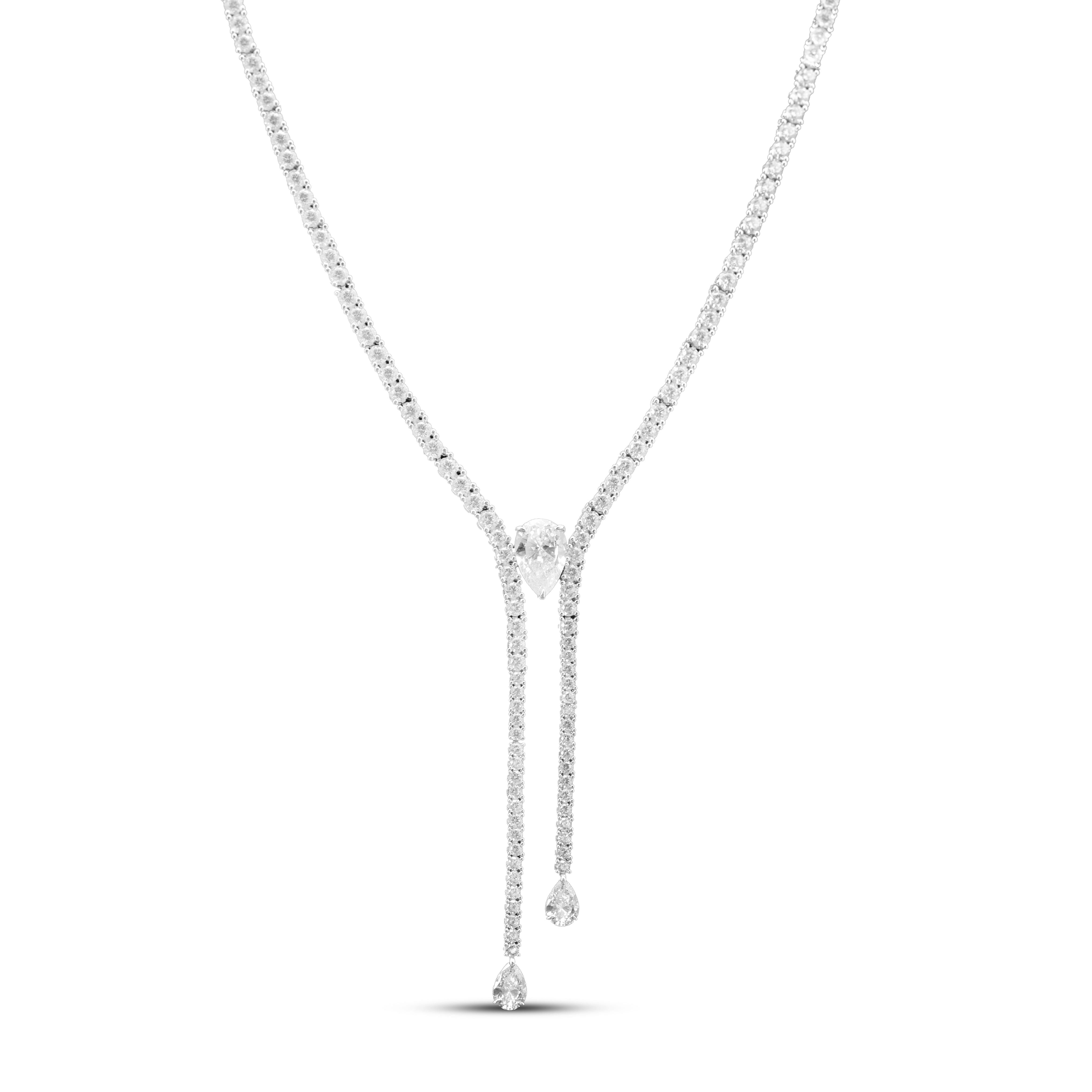 Eternal Spark Cascade Necklace