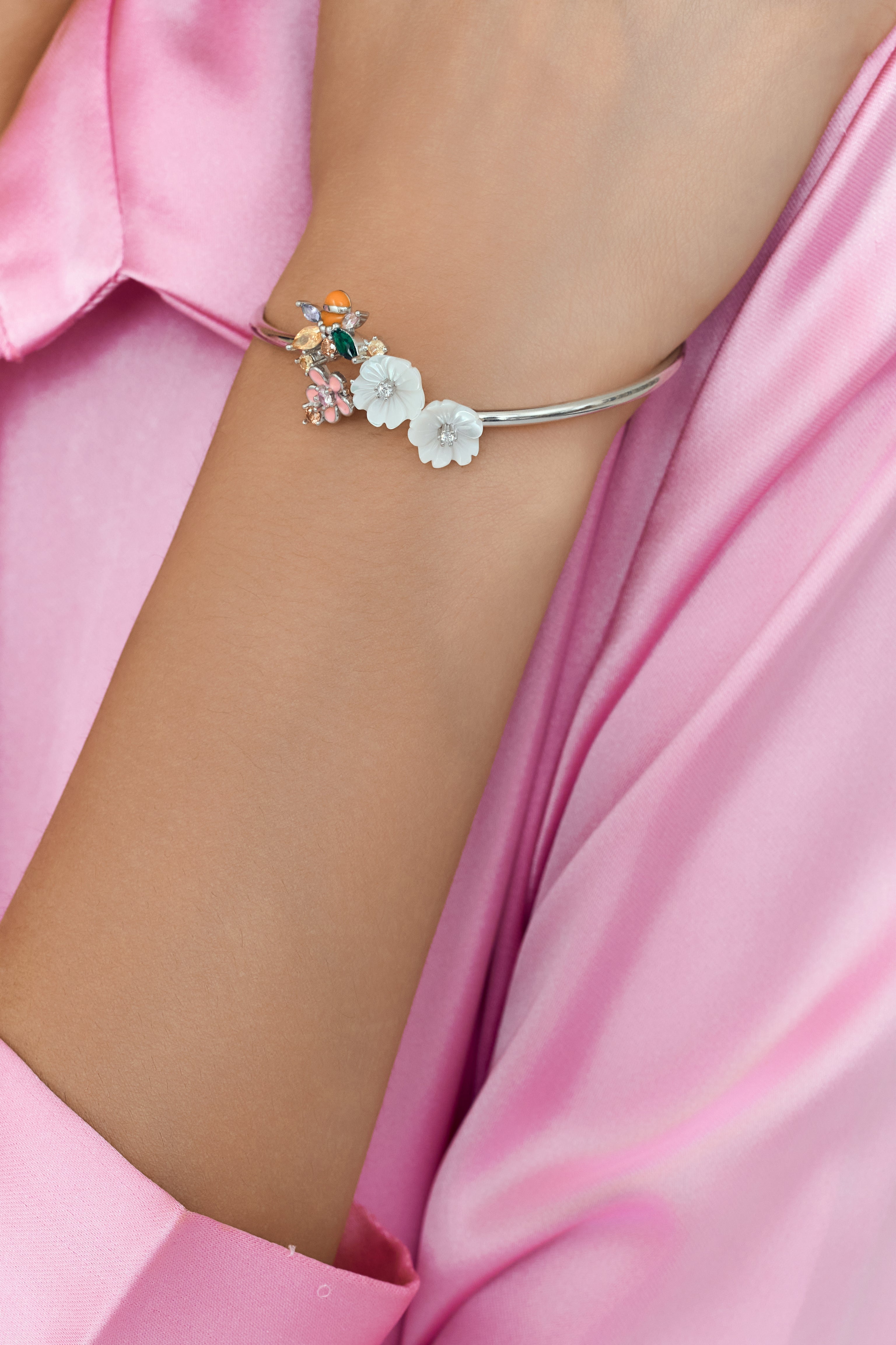 Jardin de Lune Floral Bracelet