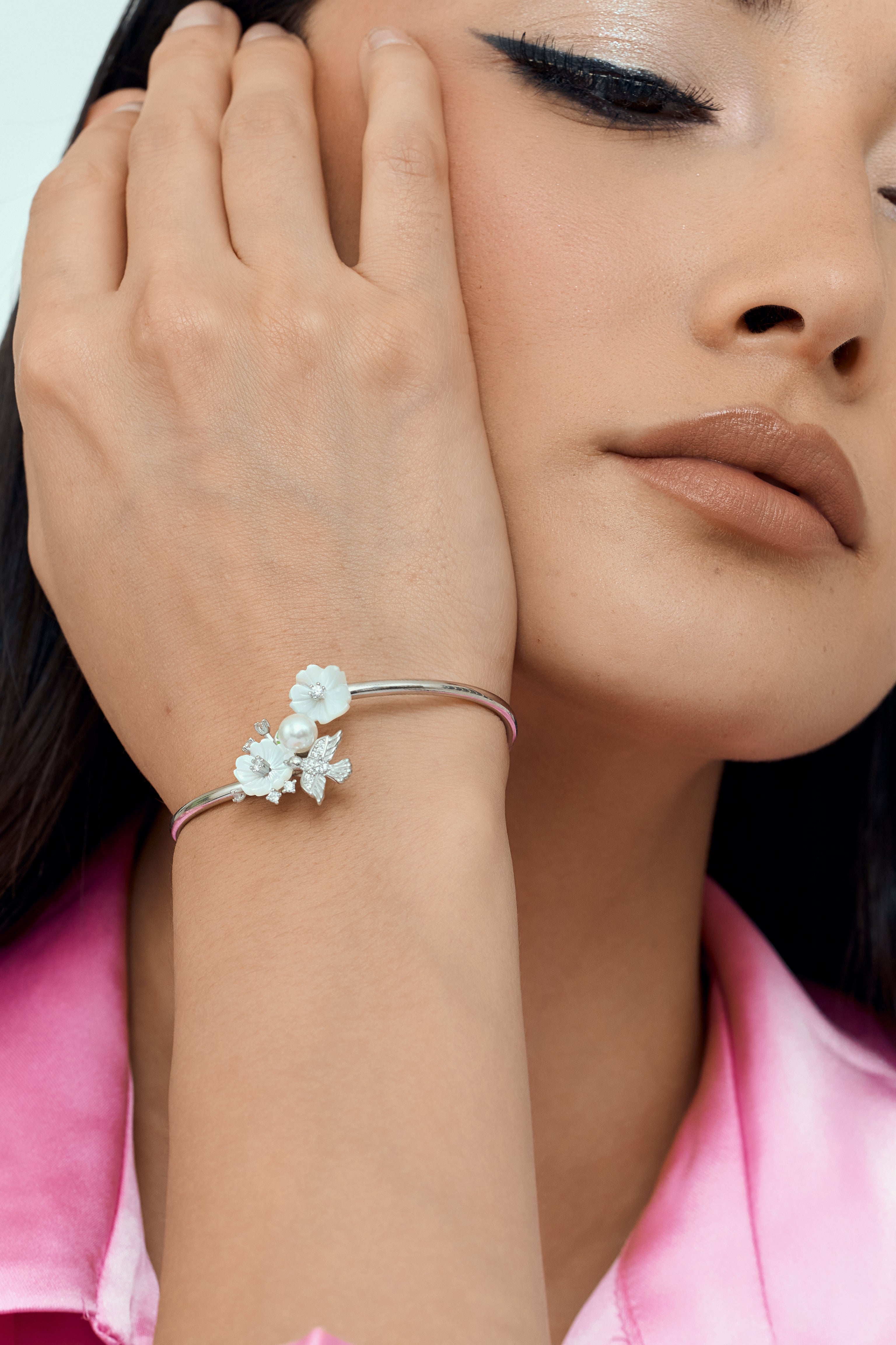 Jardin de Lune Floral Bracelet