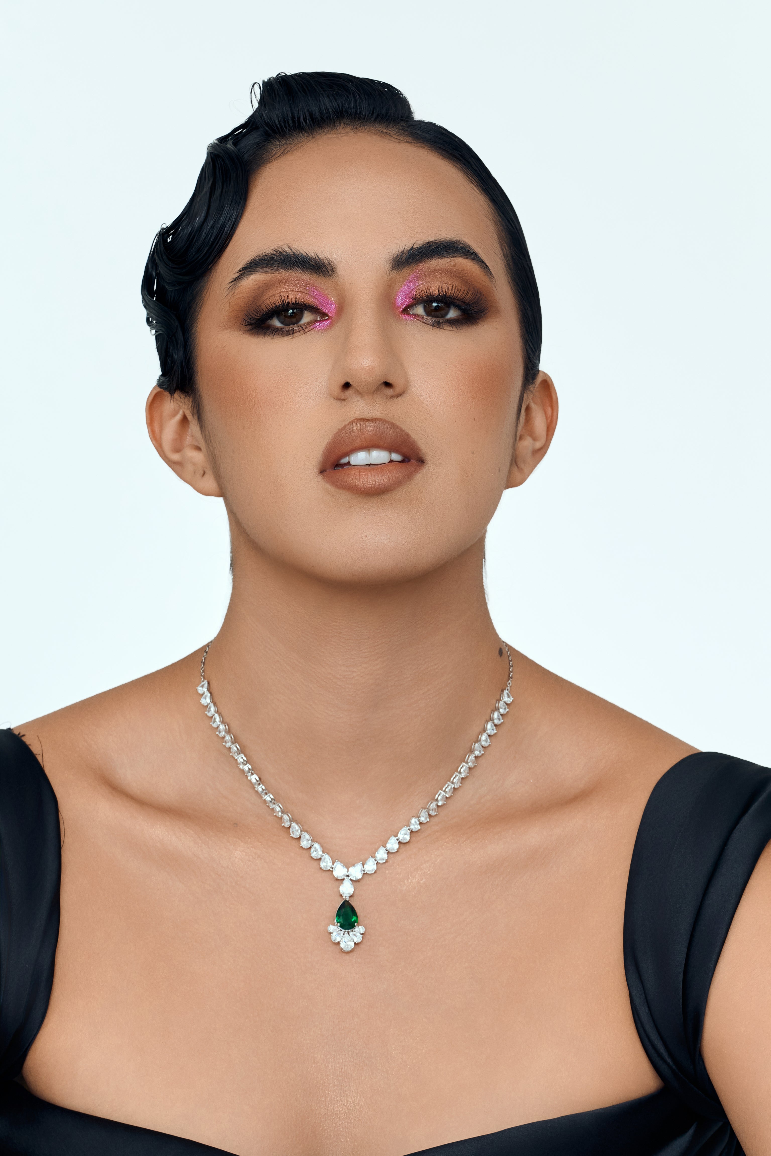 Emerald Whisper Necklace