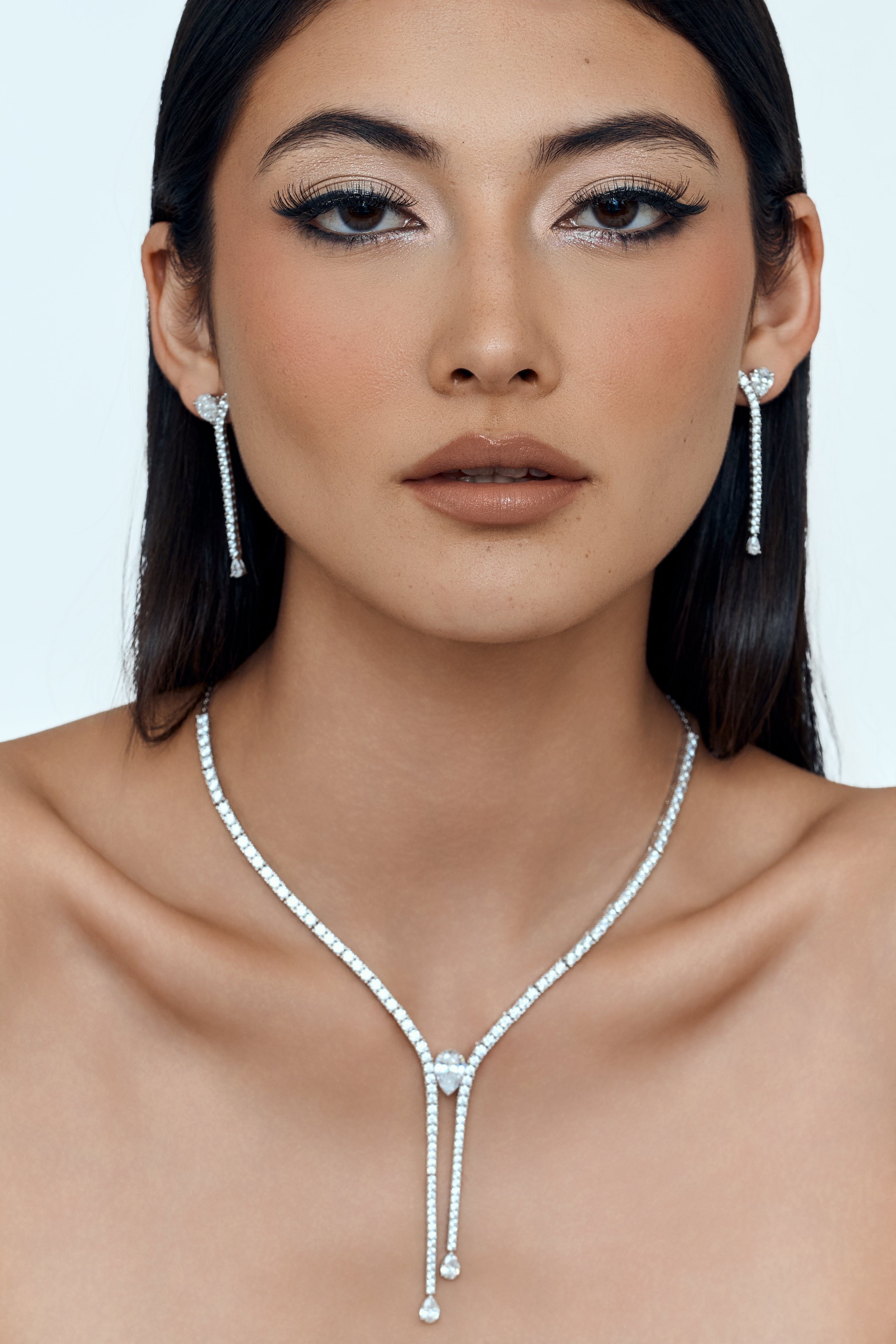 Eternal Spark Cascade Necklace