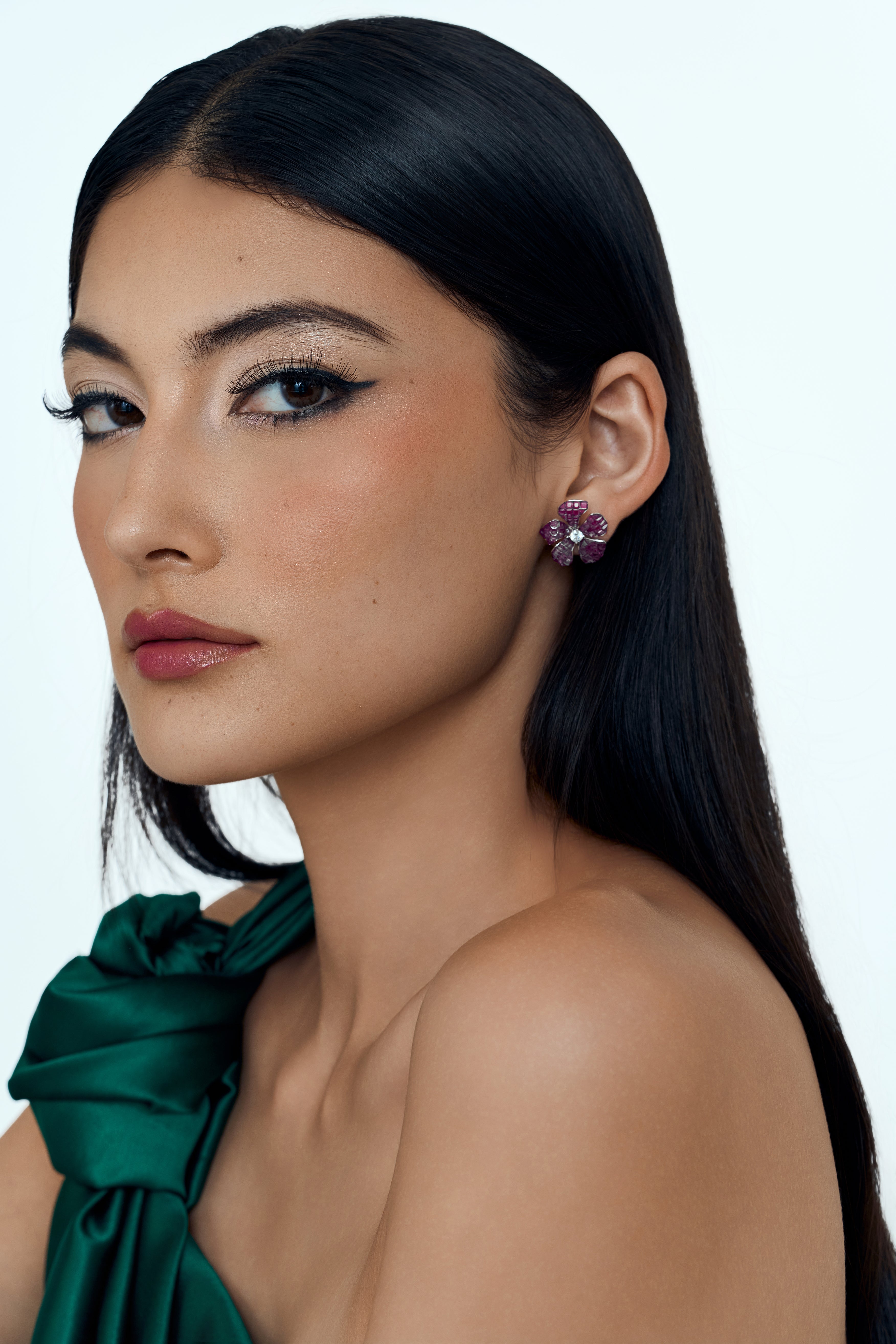 Floral Glow Blossom Earrings