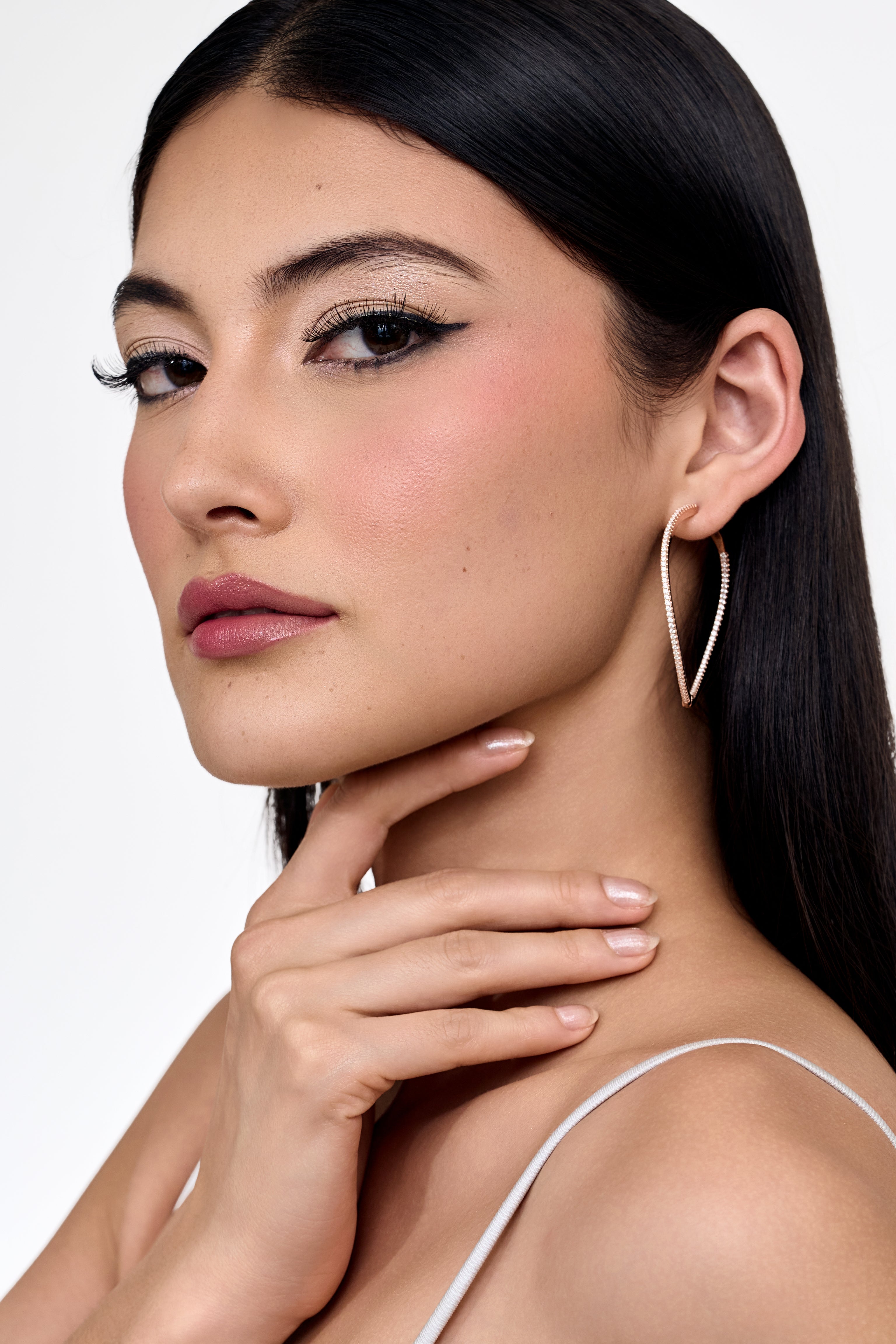 Golden Radiance Classic Hoops