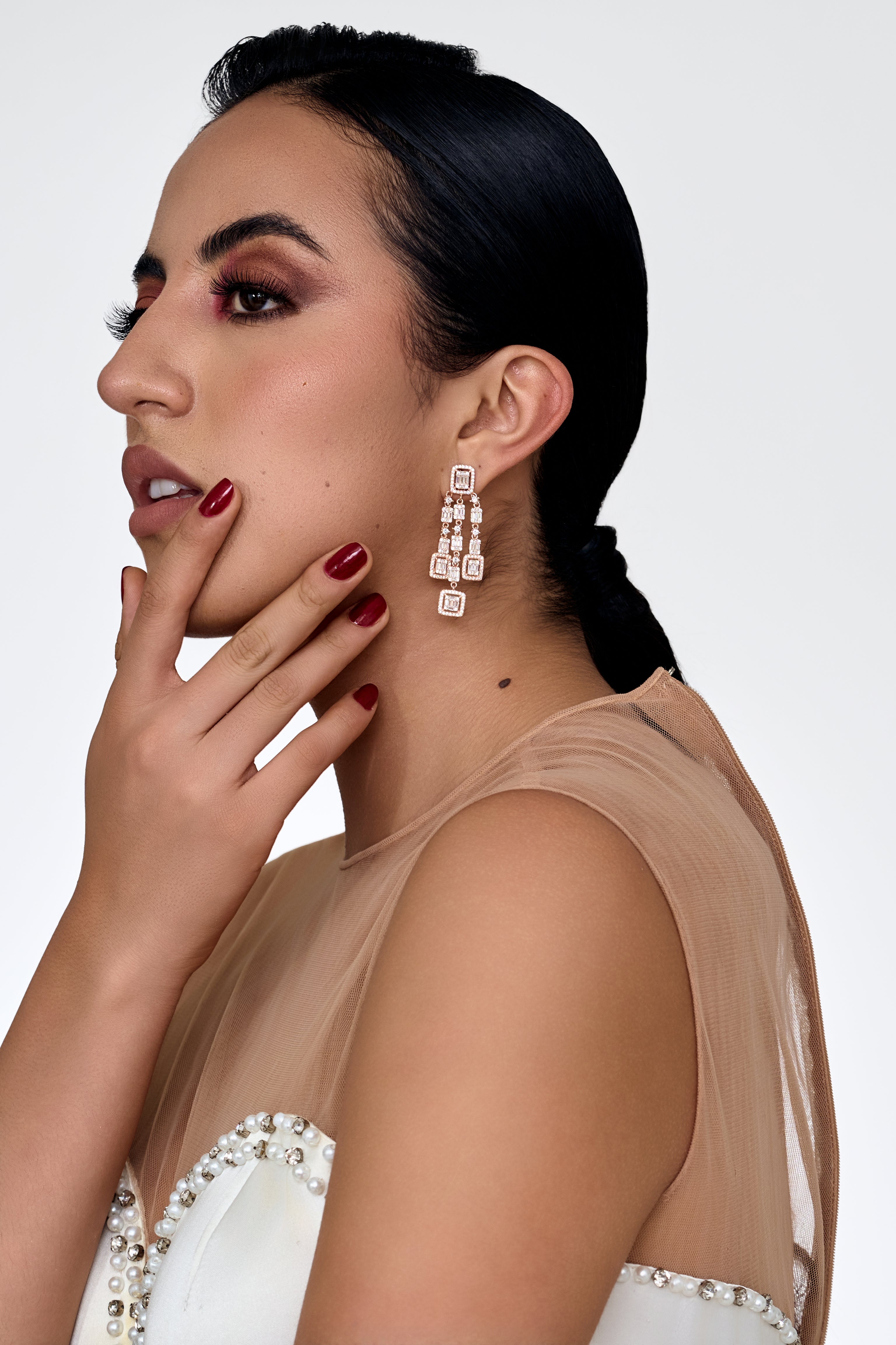 Shimmer Classic Cascade Earrings