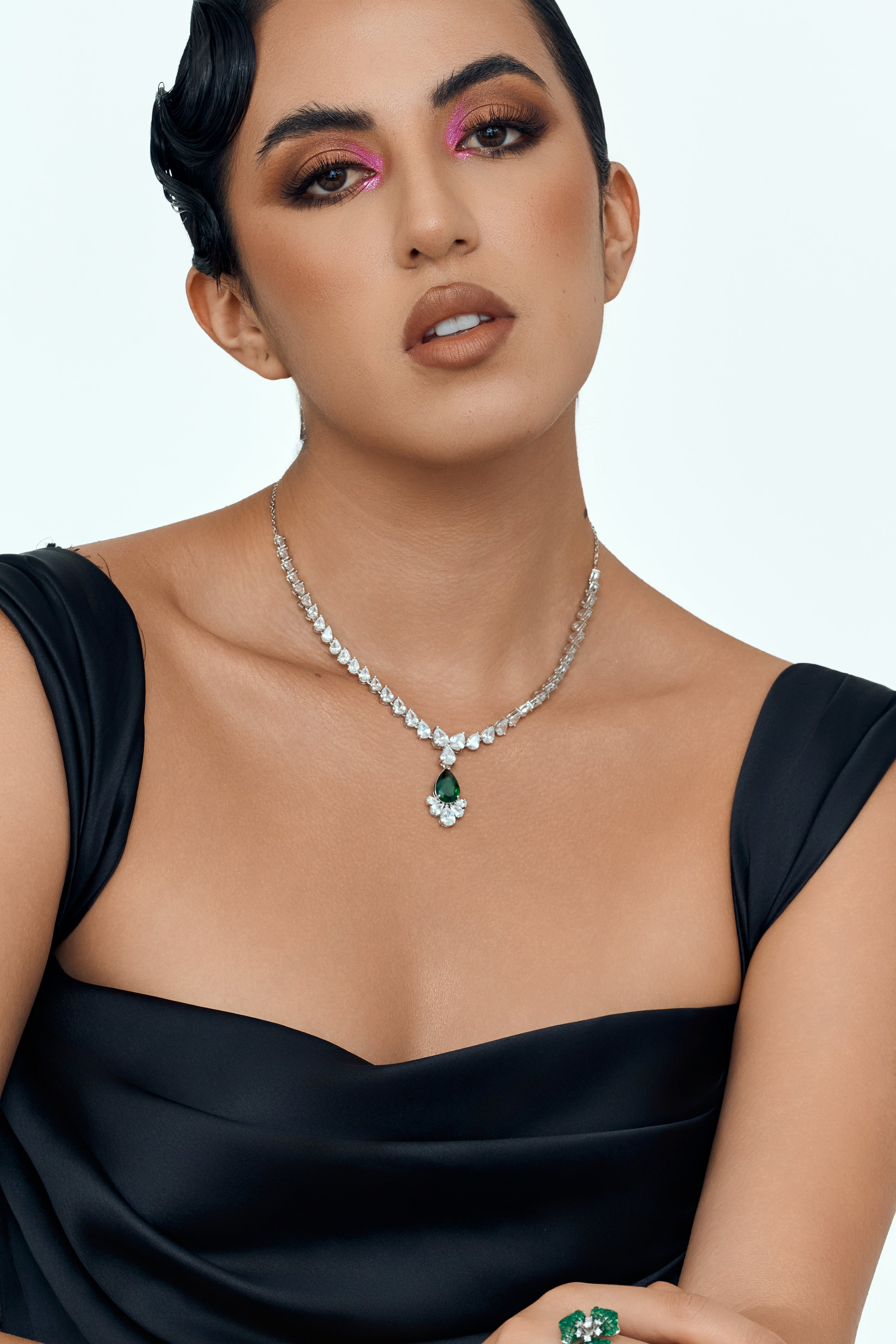 Emerald Whisper Necklace