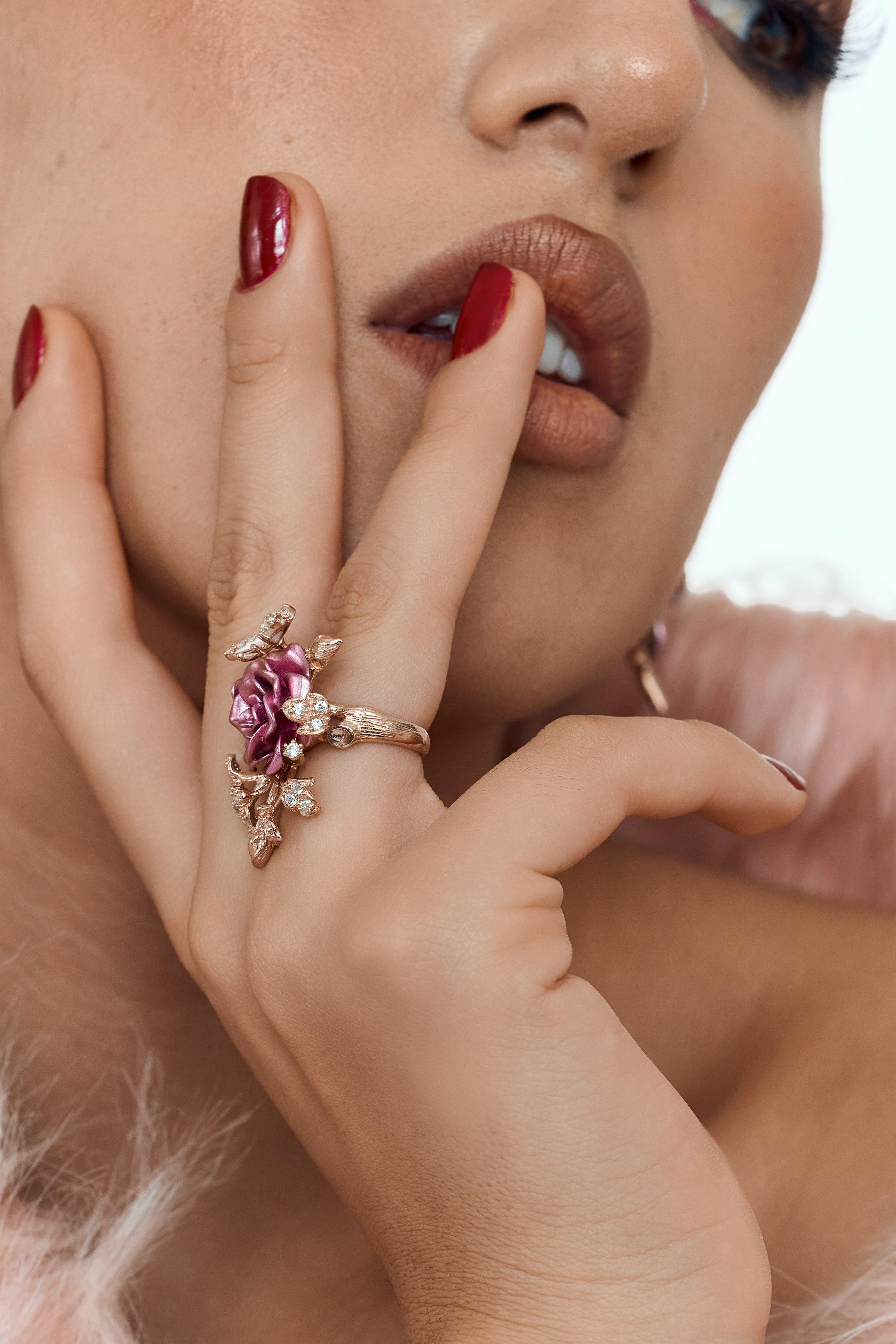 Rosé Garden Bloom Ring