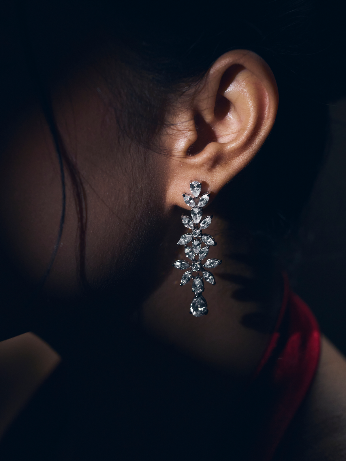 Floral Statement Earrings