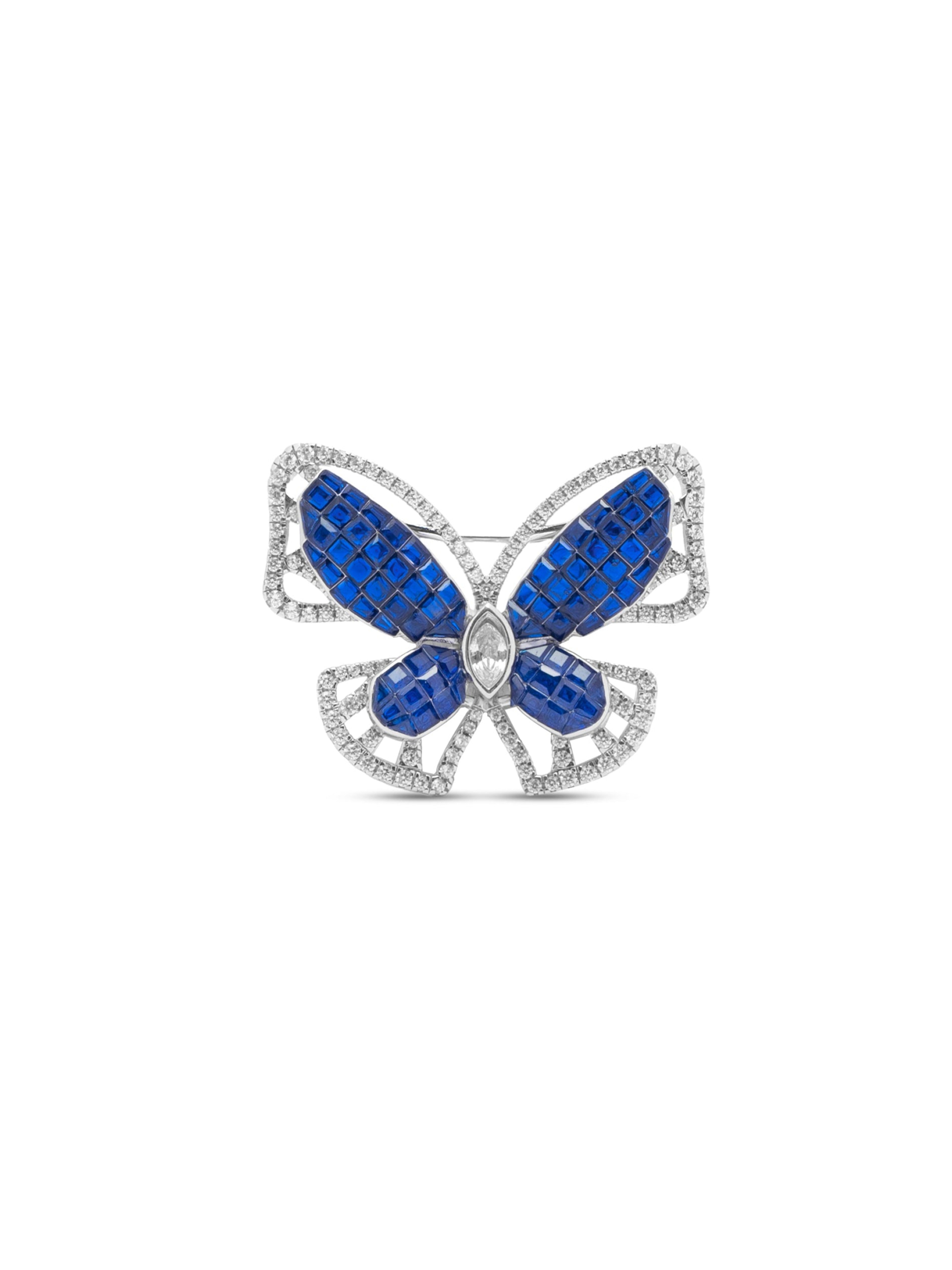 Azure Wings Brooch