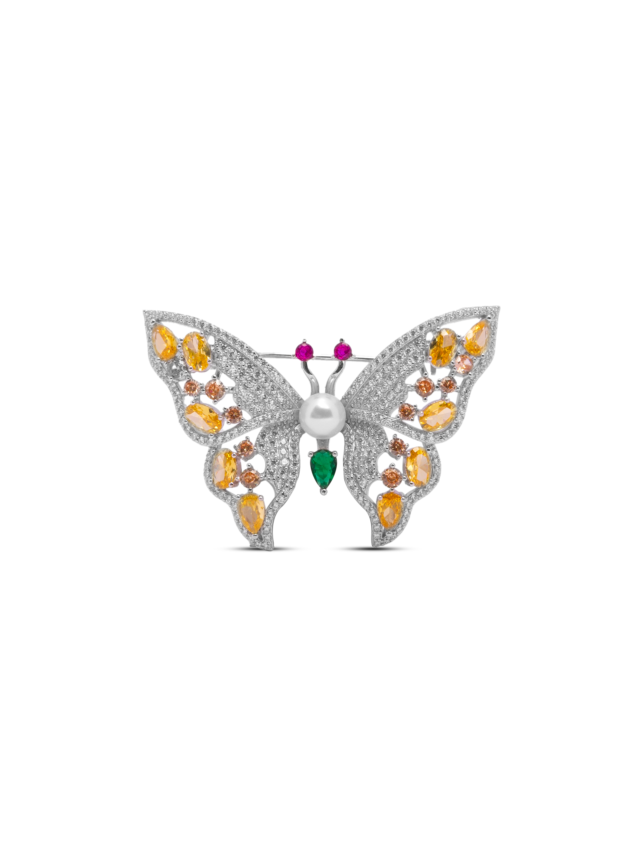 Eternal Garden Butterfly Brooch