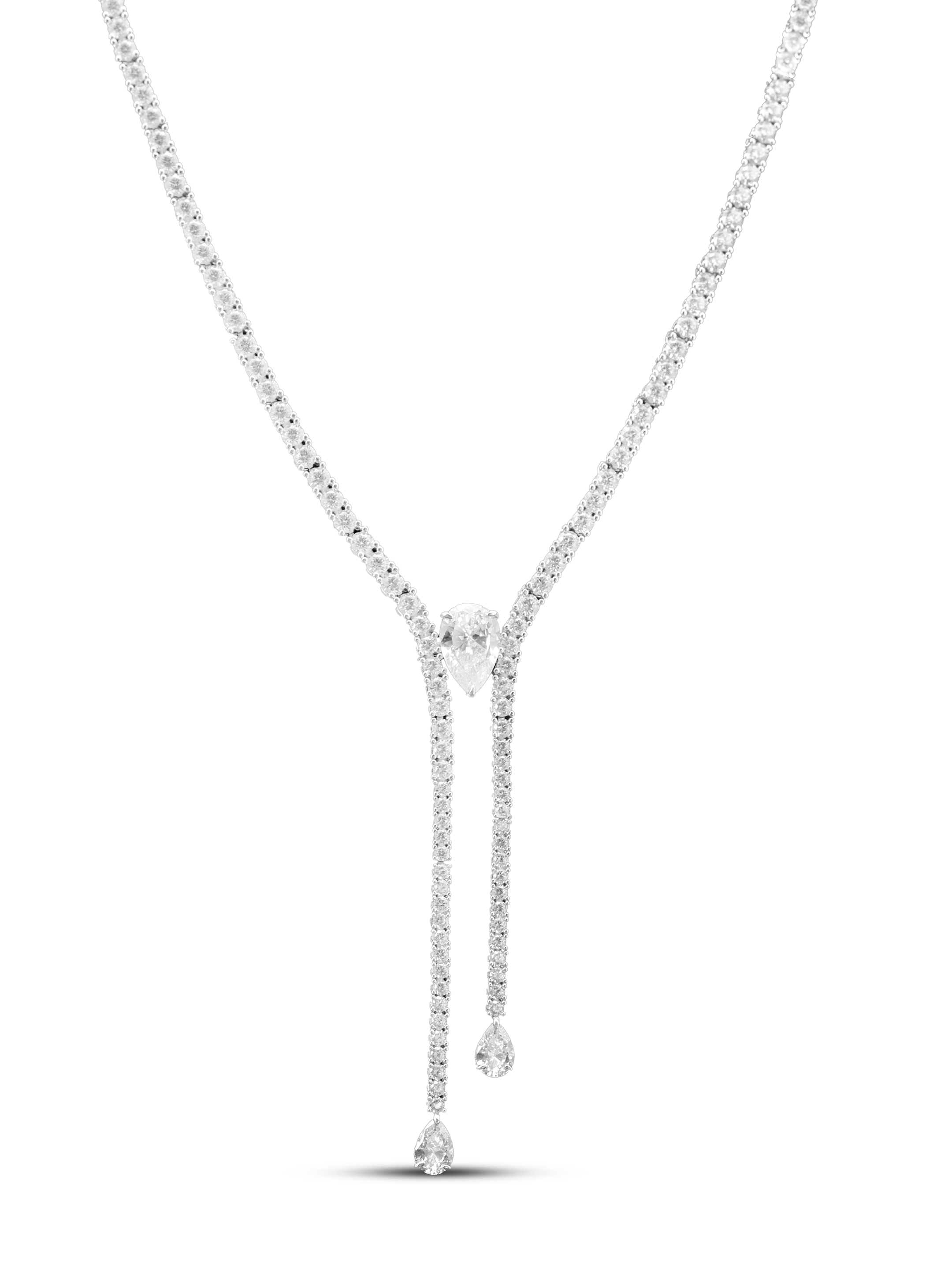 Eternal Spark Cascade Necklace