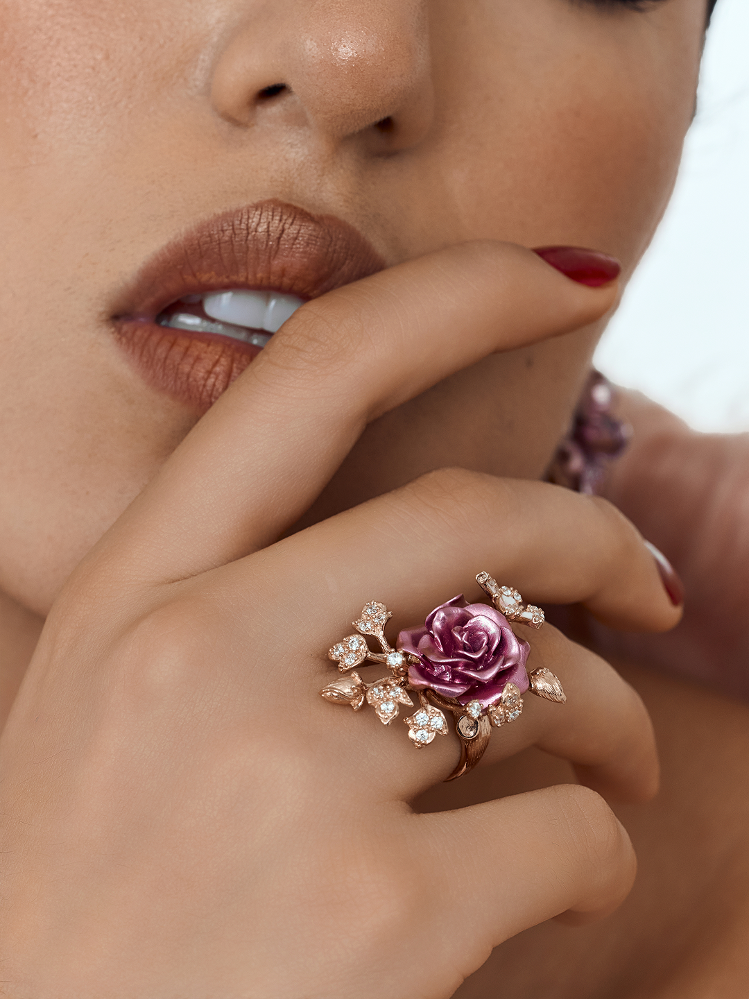Rosé Garden Bloom Ring