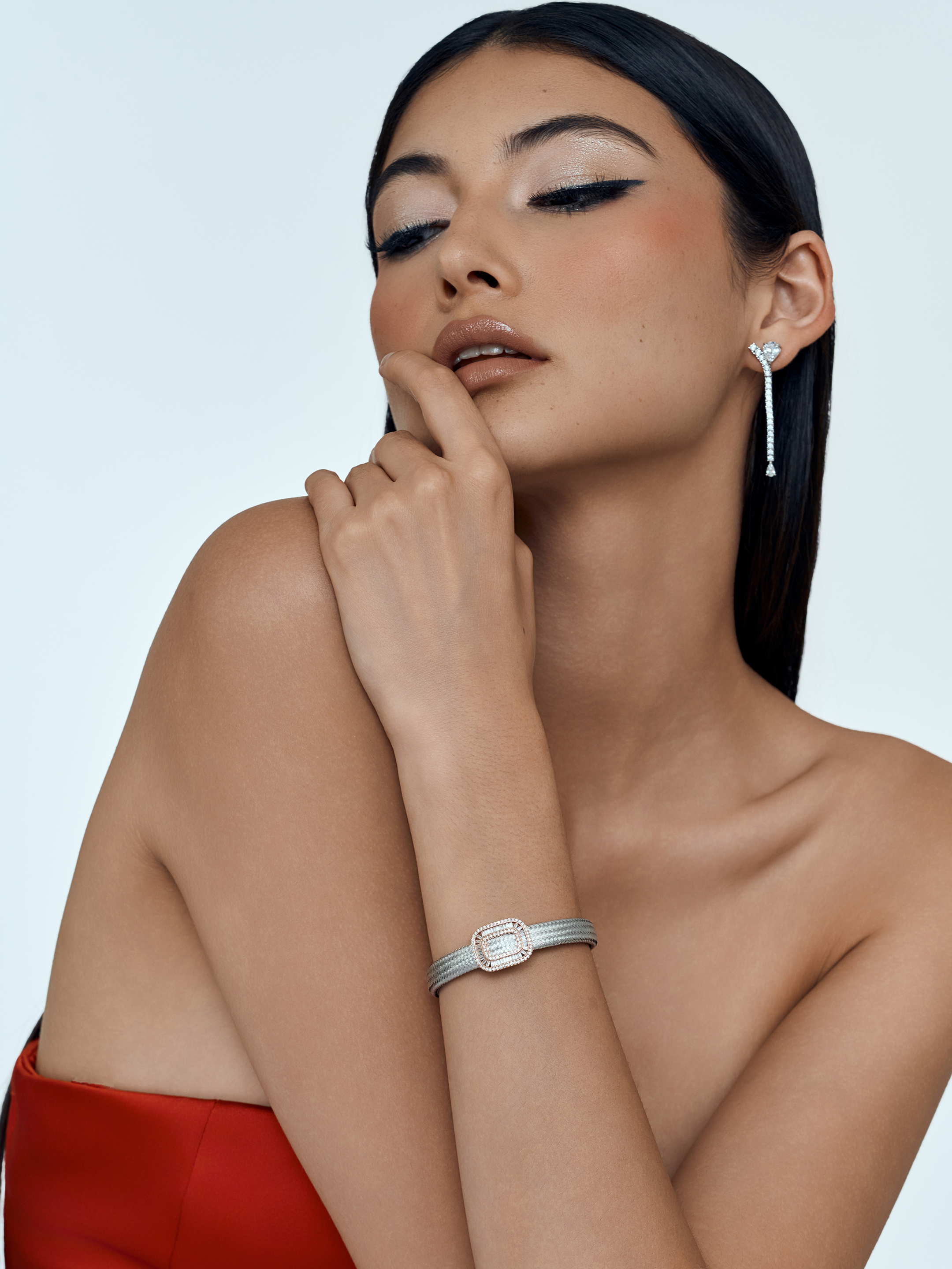Classic Luxe Mesh Bracelet Silver