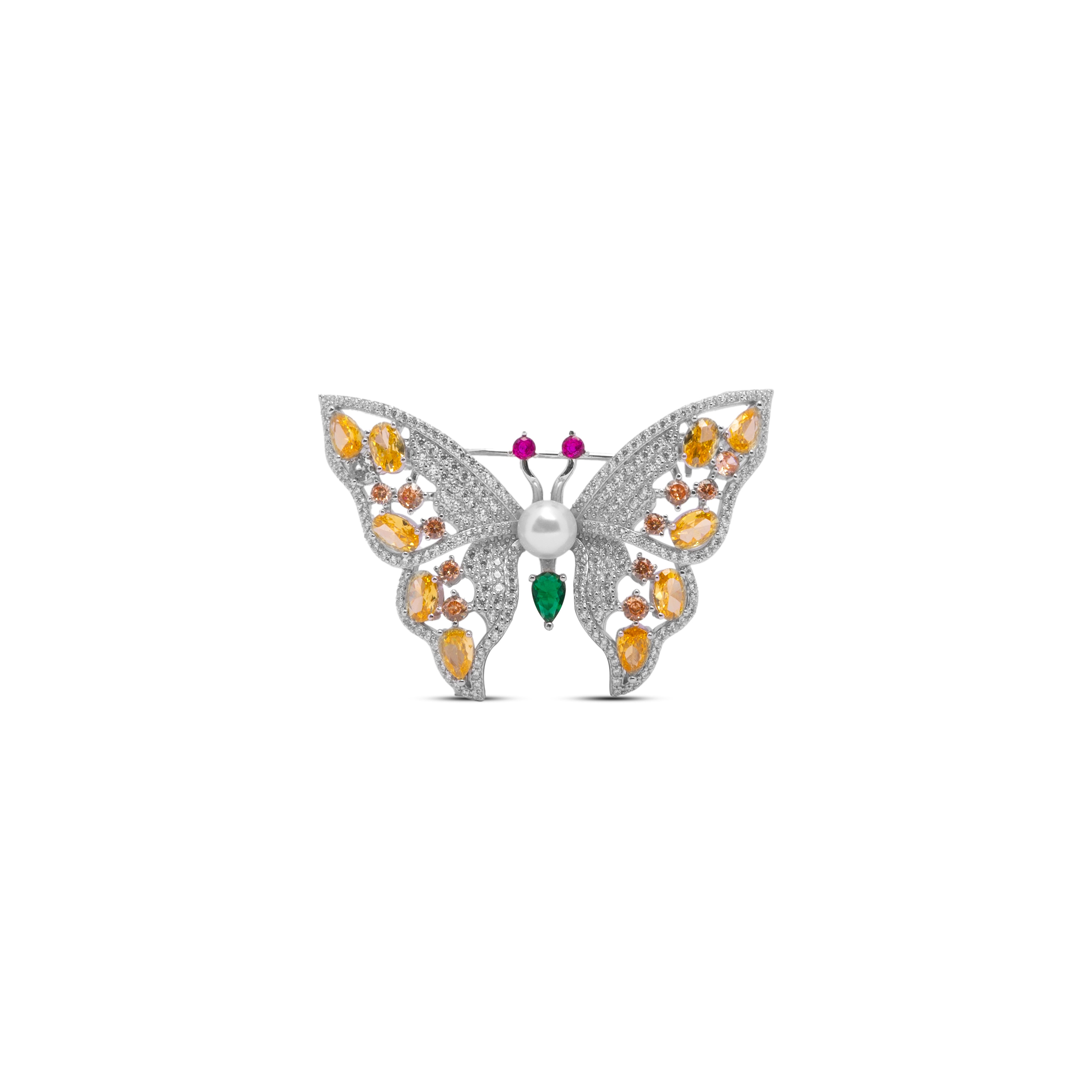 Eternal Garden Butterfly Brooch