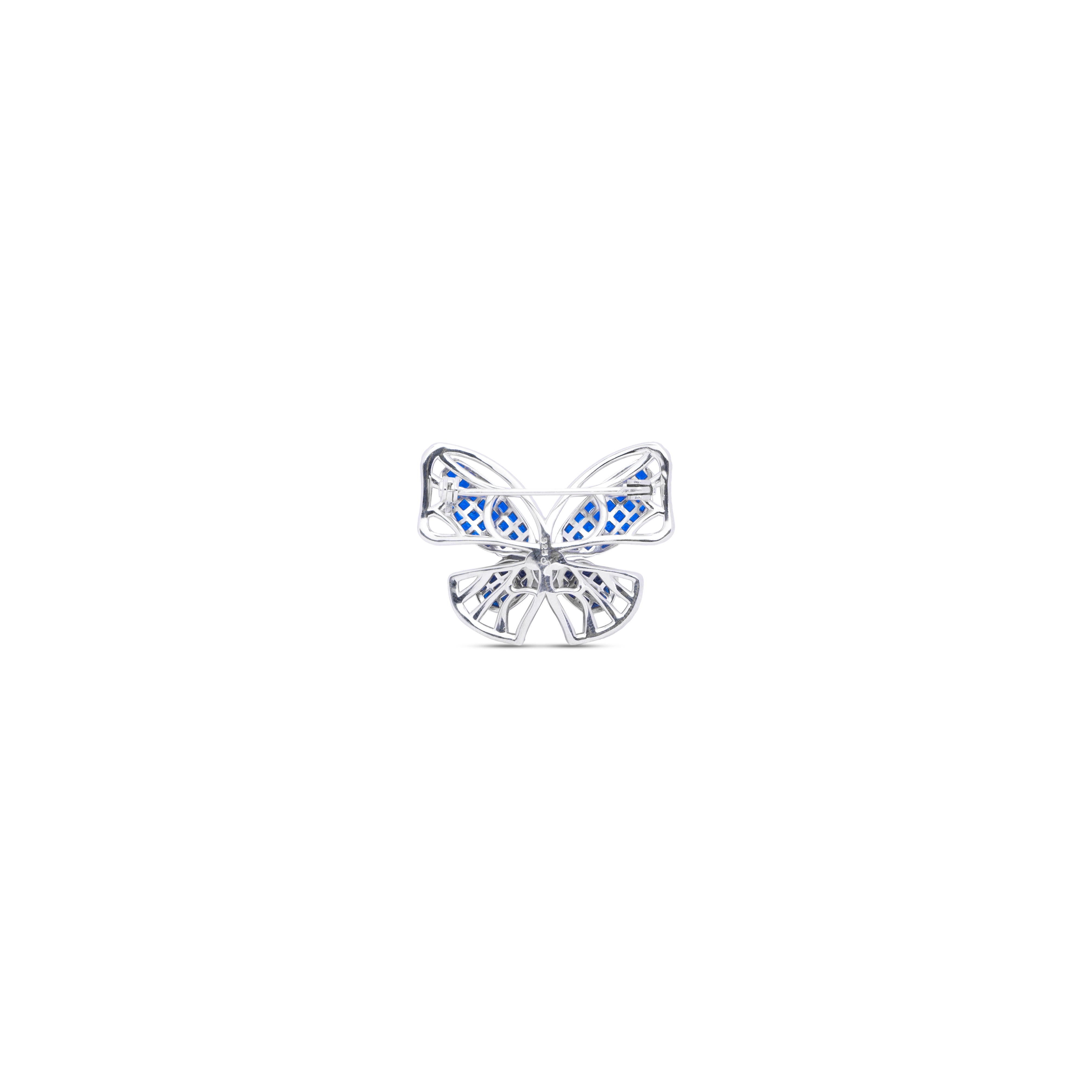 Azure Wings Brooch