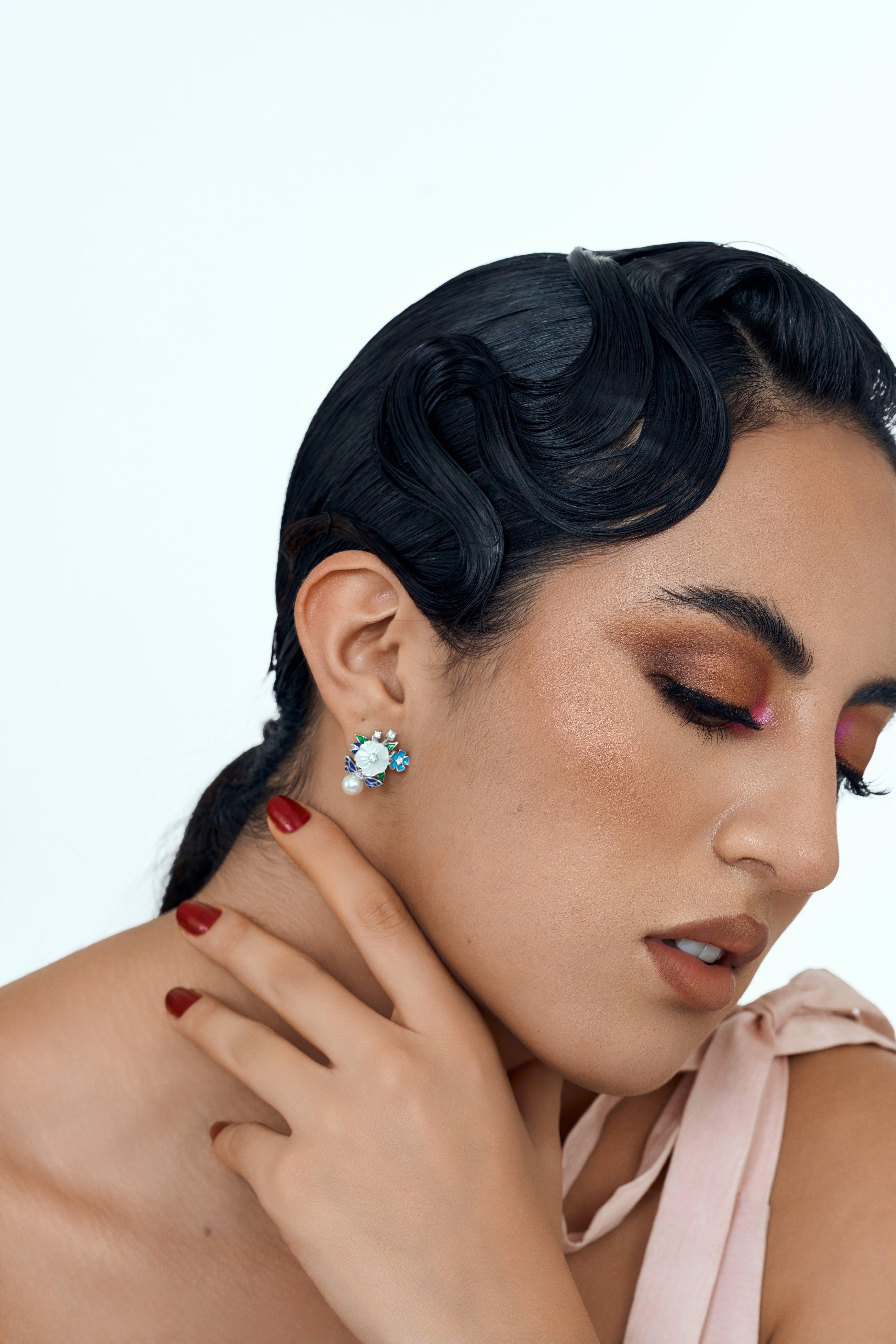 Jardin de Lune Floral Earrings