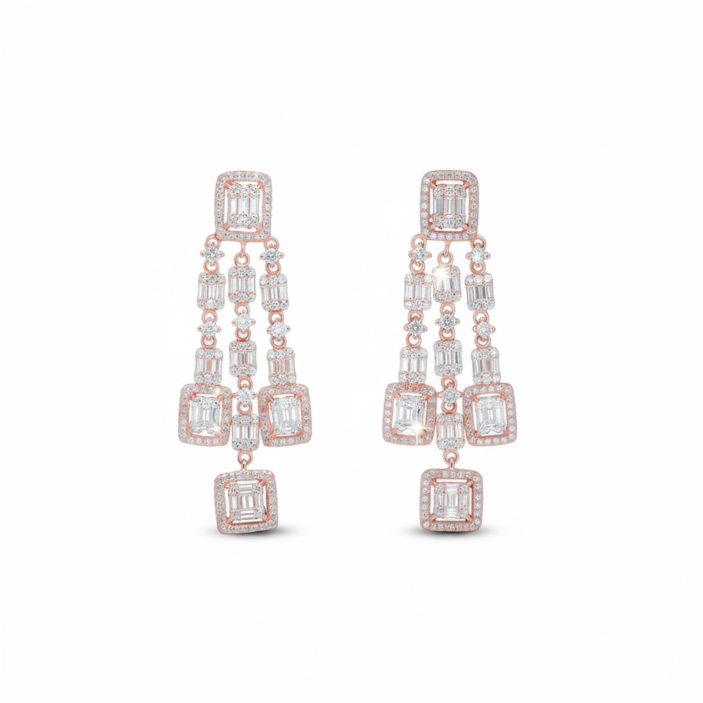 Shimmer Classic Cascade Earrings