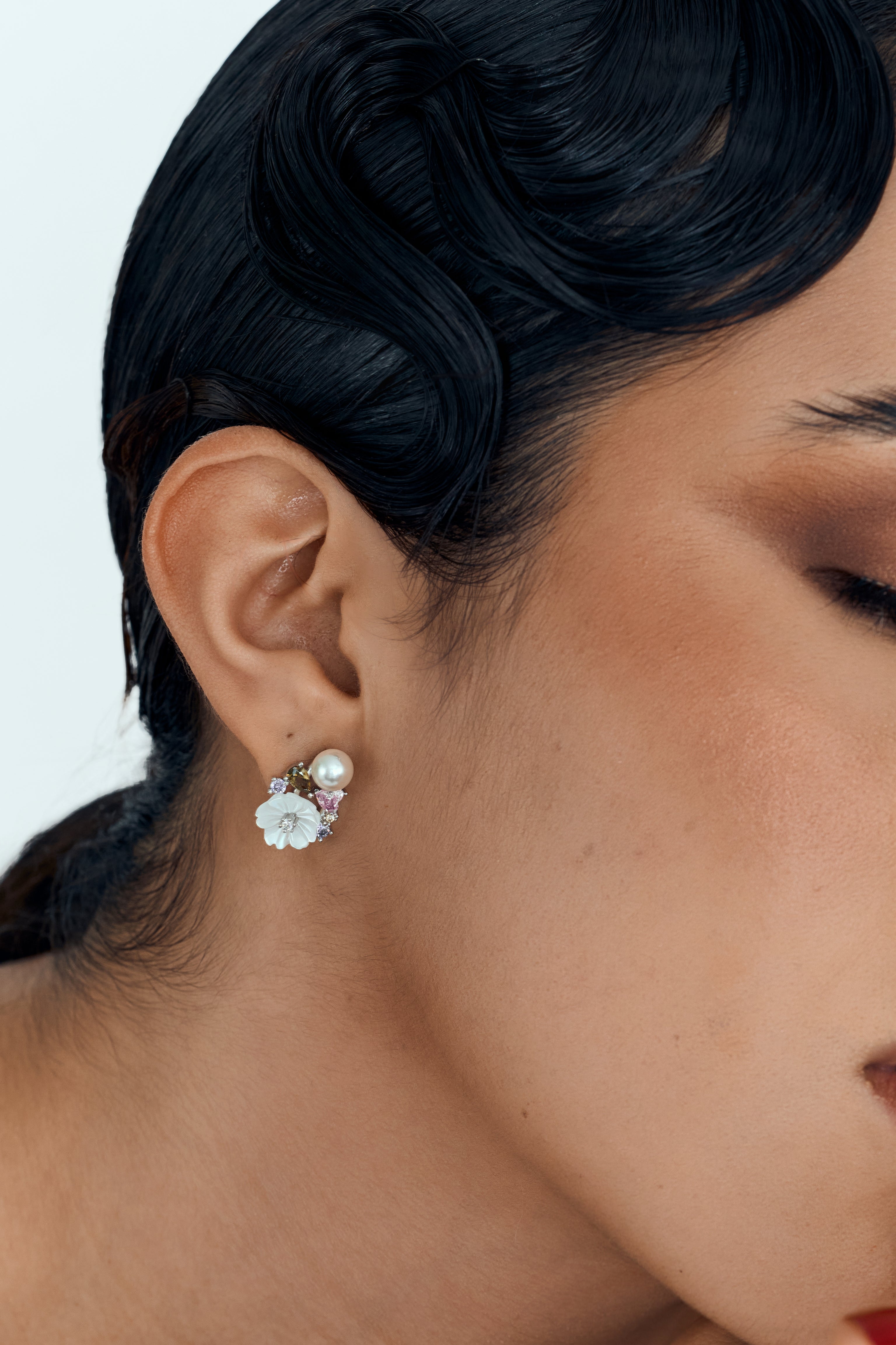Jardin de Lune Floral Earrings