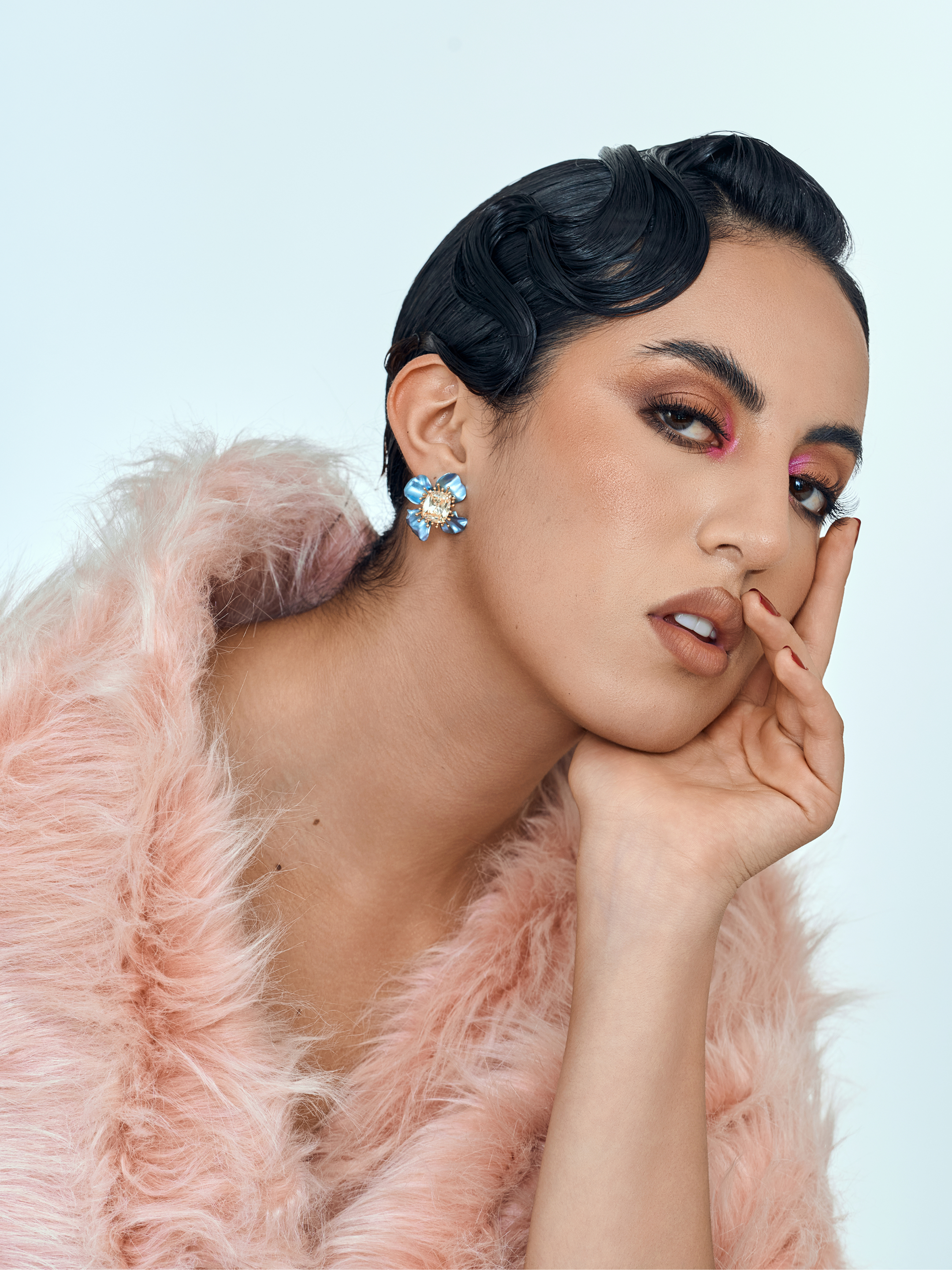 Enchanted Bloom Radiance Studs Twilight