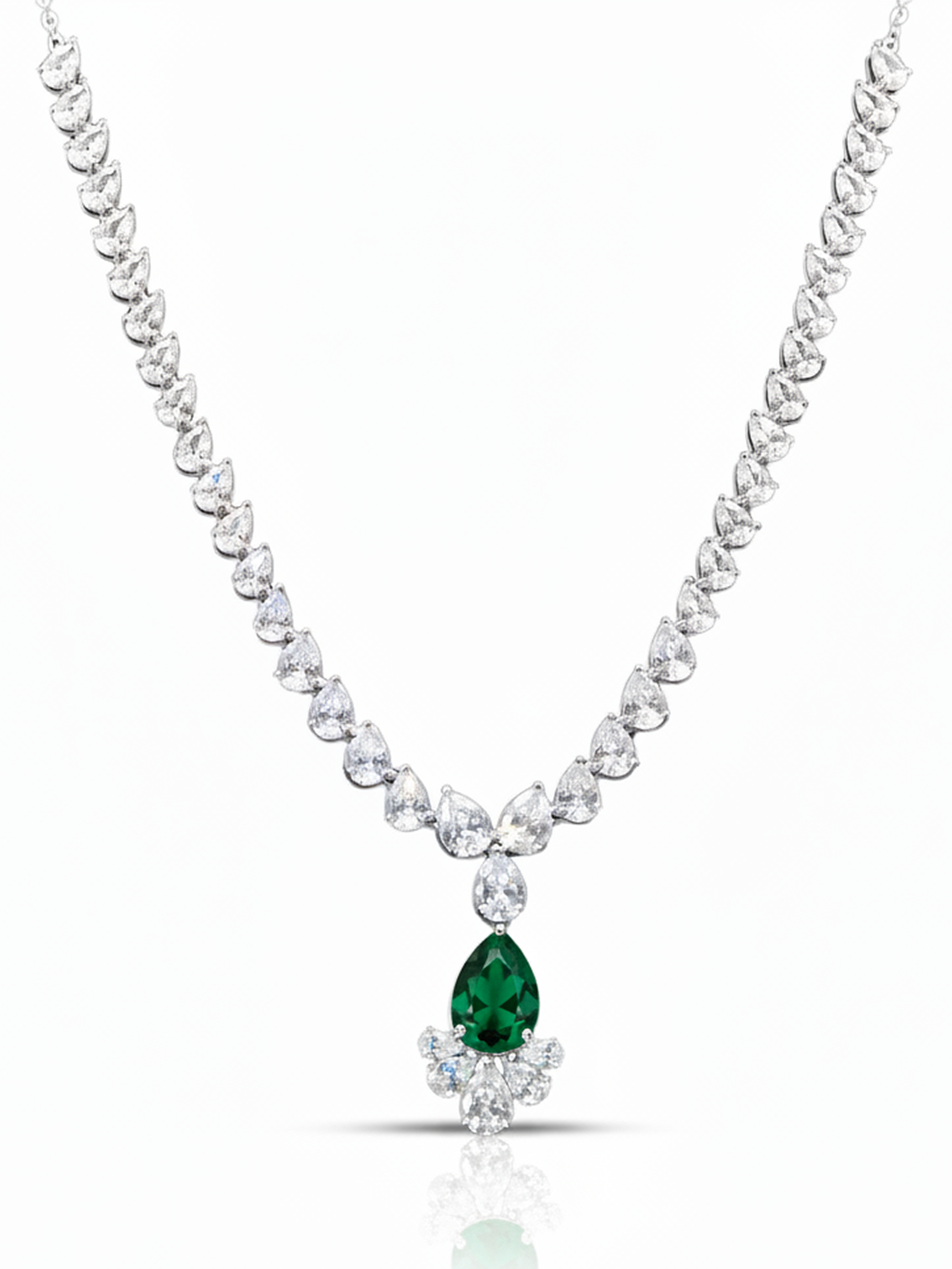 Emerald Whisper Necklace