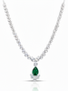 Emerald Whisper Necklace
