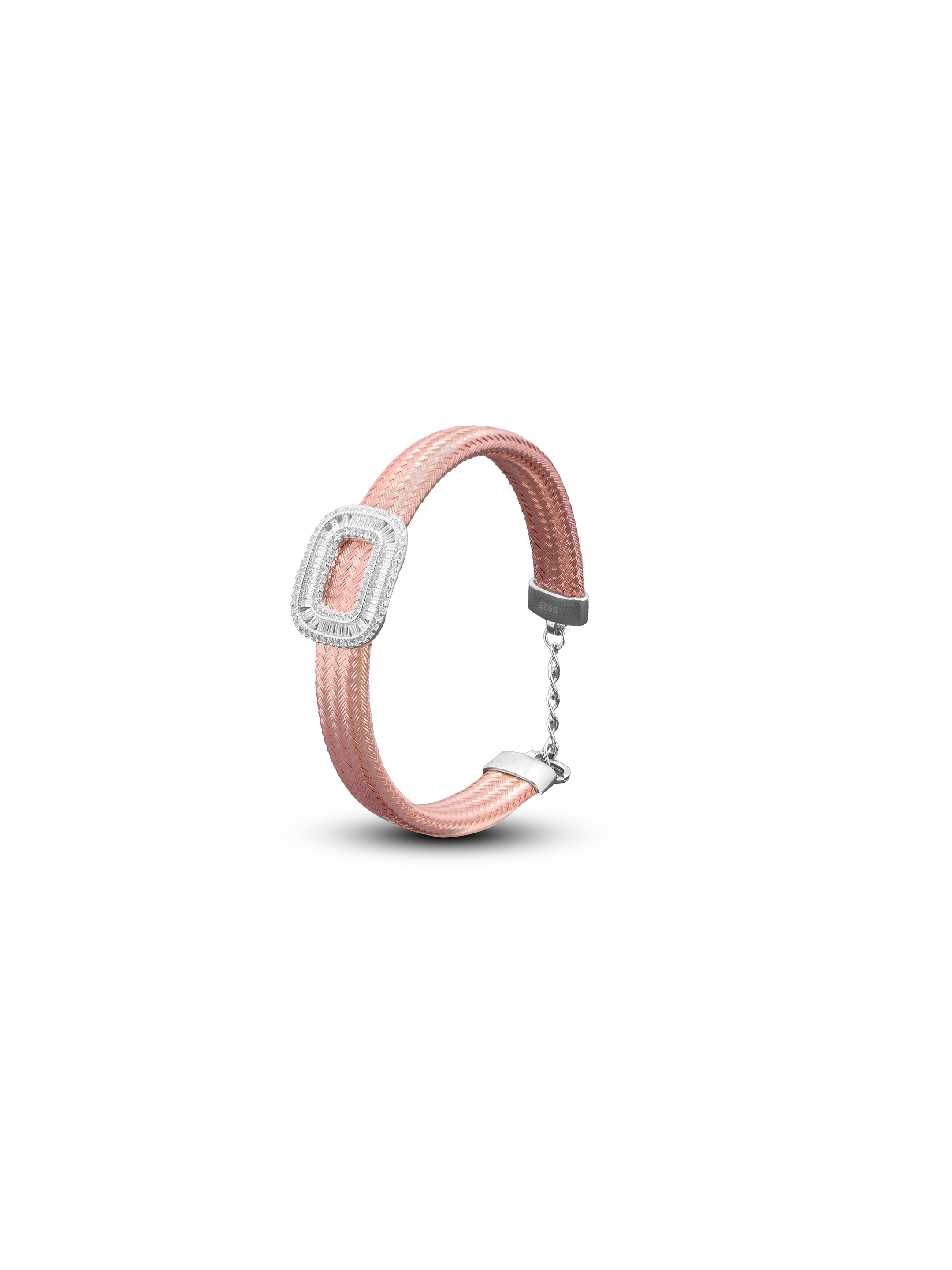 Classic Luxe Mesh Bracelet Rose Gold