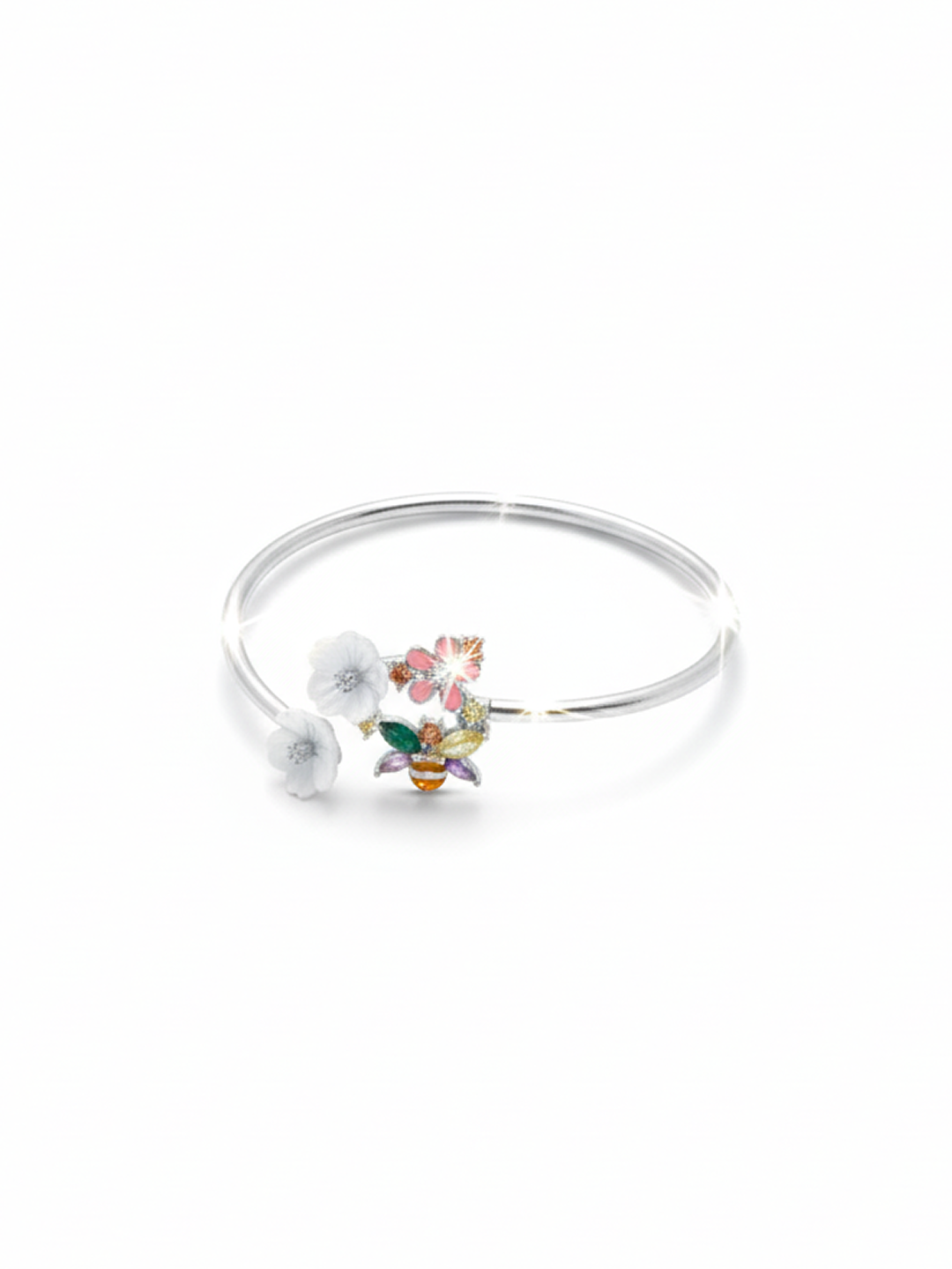 Jardin de Lune Floral Bracelet Blush Bloom