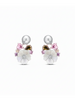 Jardin de Lune Floral Earrings Golden Dawn