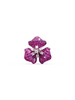 Timeless Elegance Bloom Ring Crimson