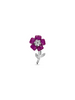 Eternal Grace Bloom Brooch Crimson