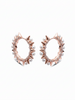 Golden Pearl Classic Hoops