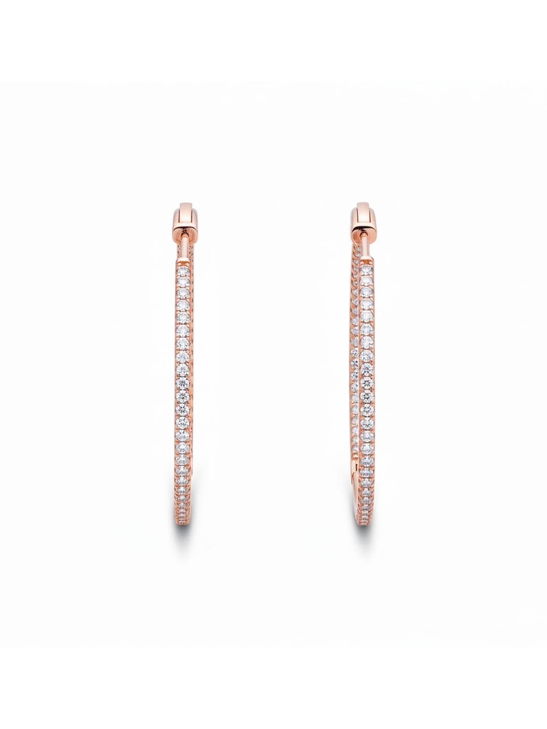 Golden Radiance Classic Hoops